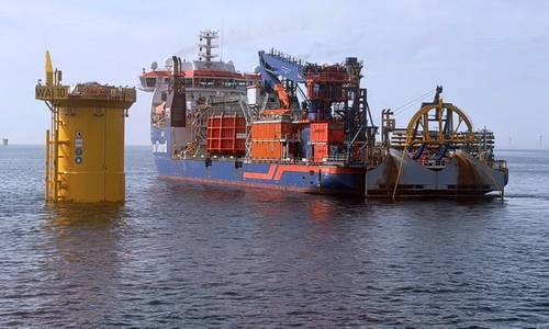 Van Oord Wraps Up Cable Installation at Windanker Offshore Wind Farm