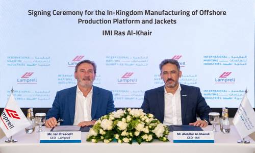Lamprell Picks IMI for Offshore Platforms and Jackets Fabrication