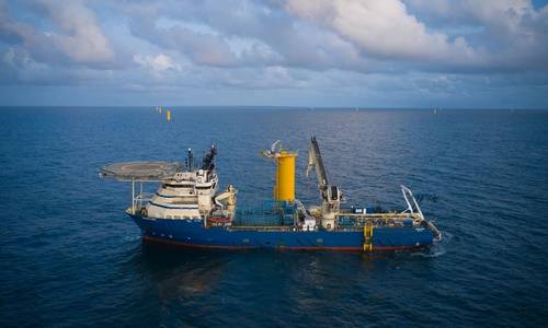 All Inter-Array Cables Installed at 488 MW French Offshore Wind Farm