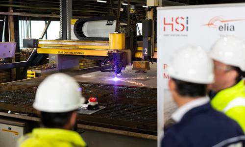 First Steel Cut for HVAC Infrastructure for Belgian Offshore Energy Hub