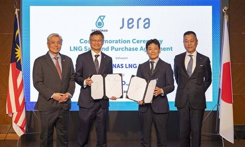 Petronas Signs 20-Year LNG Supply Deal with Japan's JERA