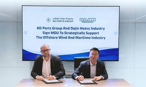 AD Ports Group, Dajin Heavy Explore Offshore Wind Partnership Opportunities