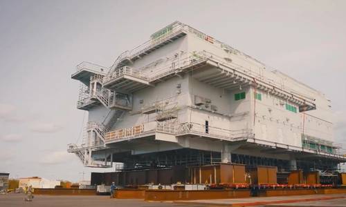 First Gennaker Offshore Substation Rolls Out of Smulders Yard (Video)