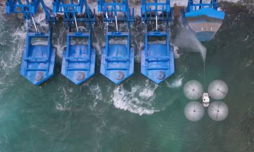 Future is Here: Smart Drones Take on Wave Energy Plant Upkeep (Video)