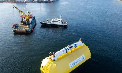 Seaturns Puts Full-Scale Wave Energy Device on First Trials in France