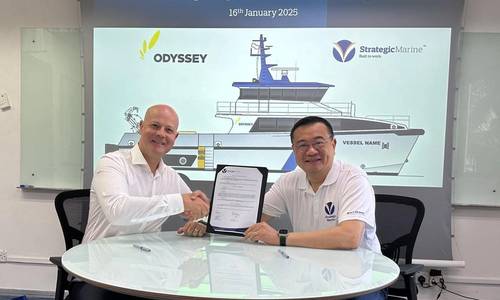 Strategic Marine to Build Survey Vessel for Odyssey Group