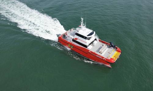 Strategic Marine Delivers First of Two CTVs for Ventus Marine