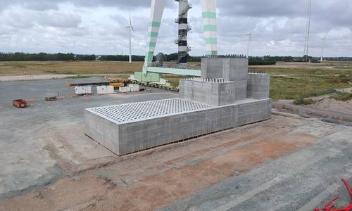 Foundation Laid for LORC’s New Bearings Test Bench for 25MW Wind Turbines