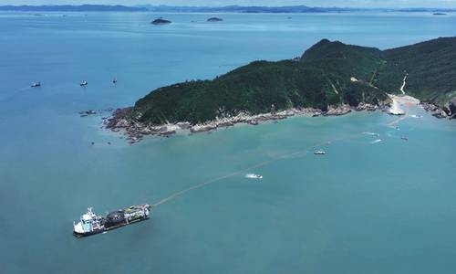 Taihan’s Palos CLV Installs Export Cables for South Korean Offshore Wind Farm