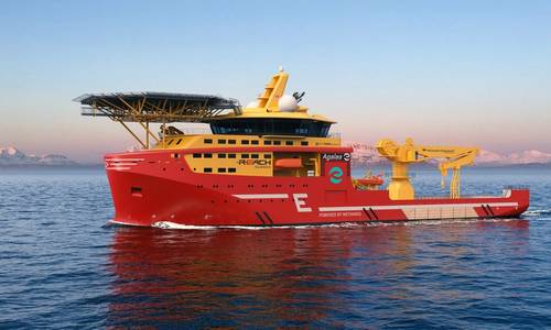 Techano Oceanlift to Deliver Crane for Dual-Fuel Hybrid CSV Newbuild