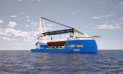 Dajin Picks Ulstein Design for Offshore Installation Vessel