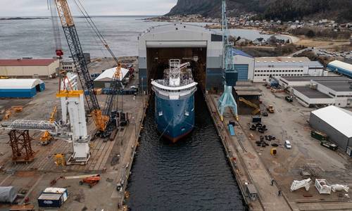 BS Offshore, Ulstein Verft Launch CSOV Newbuild (Photos)