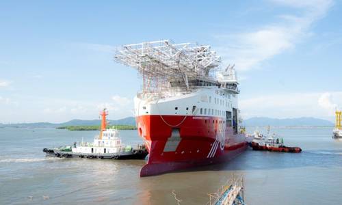 Vard Launches New Energy Construction Vessel for Norwegian Owner