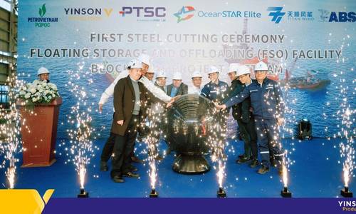 Yinson Production Cuts First Steel for Vietnam-Bound FSO