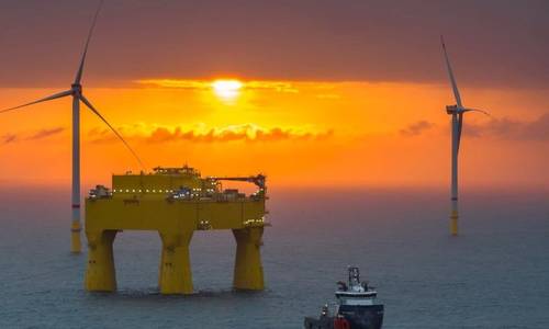 TenneT Installs Giant HVDC Offshore Wind Converter Platform in North Sea