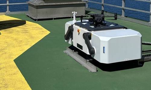 Autonomous Drones Start Service Aker BP's at North Sea Platform