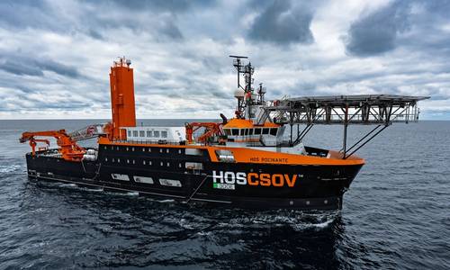 ESG Completes Service Operation Vessel Conversion for HOS