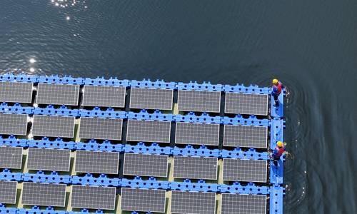 China Starts Up Offshore Solar Park