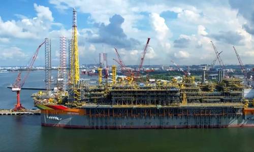 SBM Offshore’s FPSO for ExxonMobil’s Guyana Oil Project Takes Final Shape (Video)