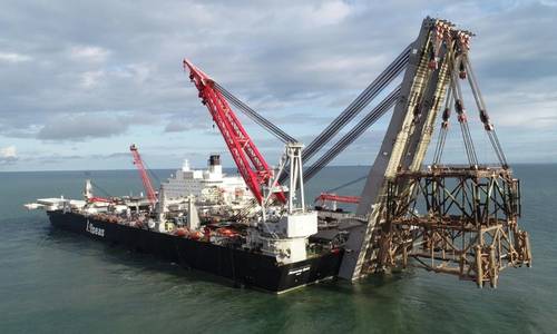 ABL Joins Allseas for Record Heavy-Lift Offshore Decom Op