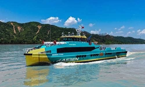 Aesen Debuts Next-Gen Hybrid Crew Boat