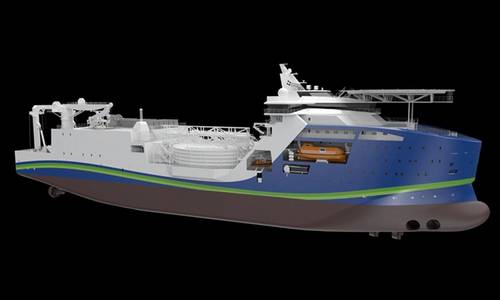 NYK Advances Design of Subsea Cable-Laying Vessel