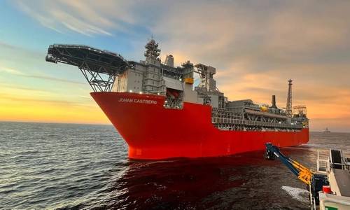 Johan Castberg FPSO Anchors at Barents Sea Field