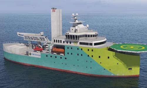 CM Energy Unveils Meridian Class Offshore Wind Support Vessel