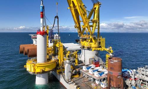Inch Cape Completes Offshore Wind Monopile Installation Campaign