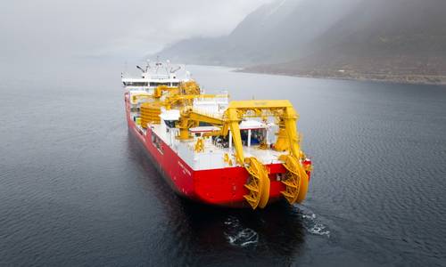 Ulstein Delivers Cable Layer Newbuild to Nexans