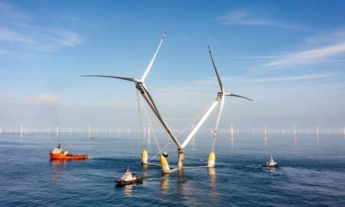 Mingyang’s Giant 16.6MW Floating Wind Platform Starts Operating in China (Photos)