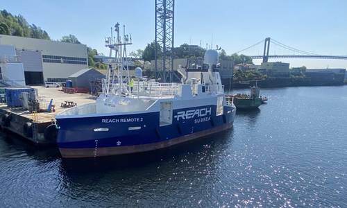 Reach Subsea’s New 24-Meter USV Ready for Commercial Deployment