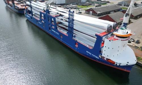 Rotra Futura RoRo Vessel Enters Offshore Wind Operations