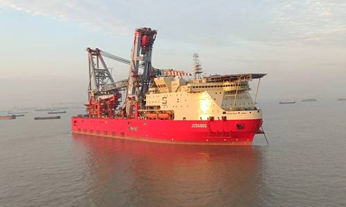 Saipem’s Heavy-Lift Vessel Getting Ready for Neptun Deep Job in Black Sea
