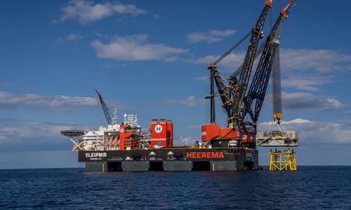 Heerema Installs Substation at Inch Cape Offshore Wind Farm