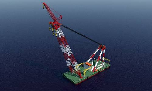 Drydocks World Orders Region’s Largest Floating Sheerleg Crane