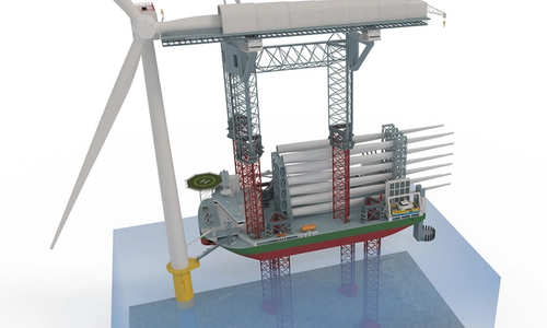 Jack-Up Platform Enables All-Weather Nacelle Maintenance