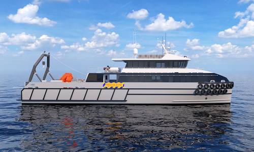 Incat Crowther Designs OSV for Carpentaria Marine