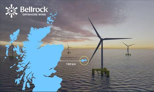 Nadara Confirms Landfall Location for Bellrock Floating Wind Project