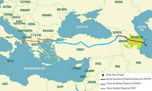 Apollo Takes Share of BP’s Trans Adriatic Pipeline in $1B Deal