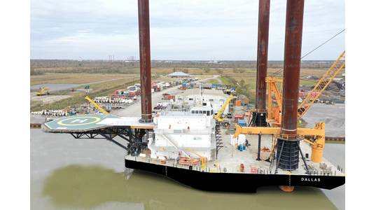 One Alliance's liftboats - Credit; Alliance Offshore