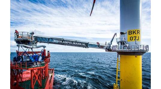 An Ampelmann gangway (Illustration only. This is not the W-type discussed in the article) - ©Ampelmann