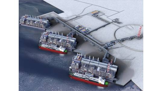 Arctic LNG 2 Illustration - Credit: Saipem