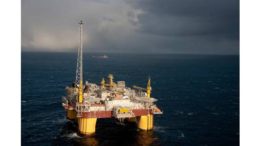 Asgard B platform  - ©Øyvind Hagen/Equinor 