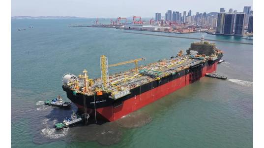 Bacalhau FPSO's Hull (Credit: Equinor)