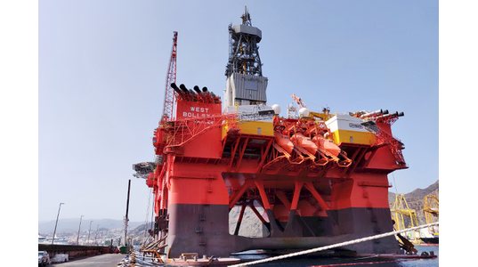West Bollsta rig / Photo credit: Semco Maritime