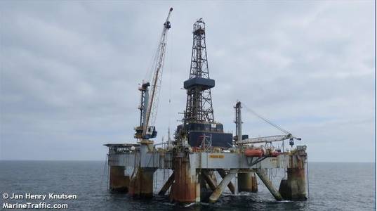 The MSS1, Borr's only semi-submersible rig, has been sold for scrap - Image by Jan Henry Knutsen  - AdobeStock