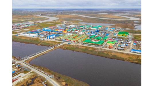 Bovanenkovo settlement - Image Credit: Gazprom