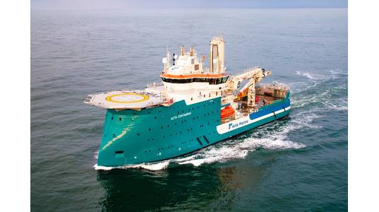 The Acta Centaurus will be fitted with a Wärtsilä hybrid solution for fuel savings and better environmental performance. (Photo: Acta Marine)