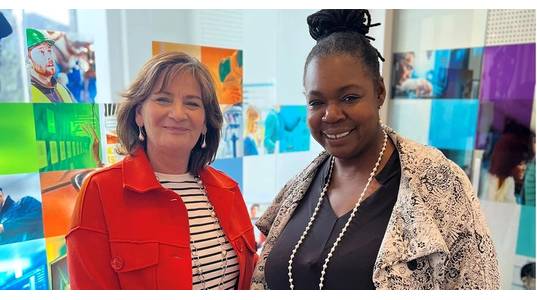 Colette Cohen (left) and Myrtle Dawes (right) Credit:NZTC